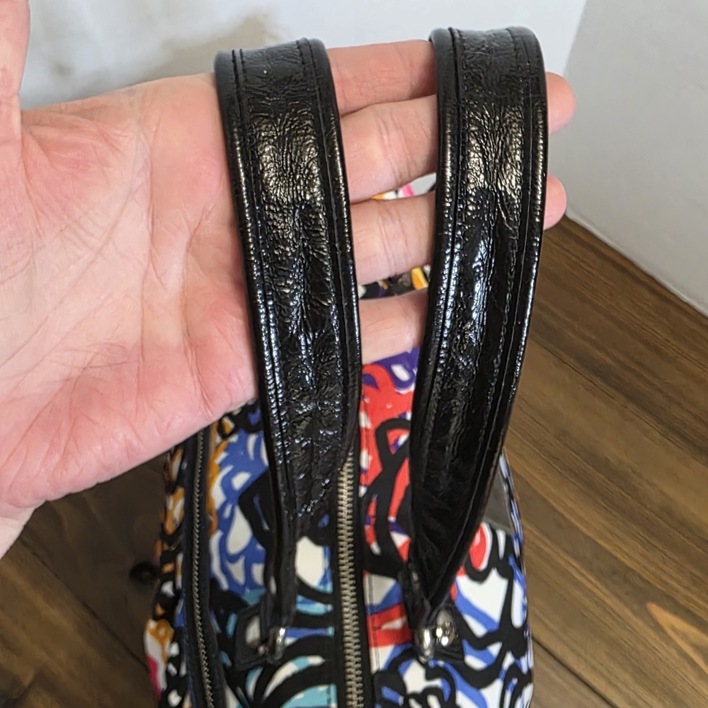 COACH Poppy Blossom Glam Mulit Color Tote Bag - Picture 8 of 14